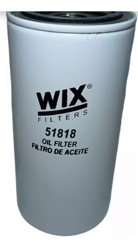 Filtro De Aceite Wix 51818