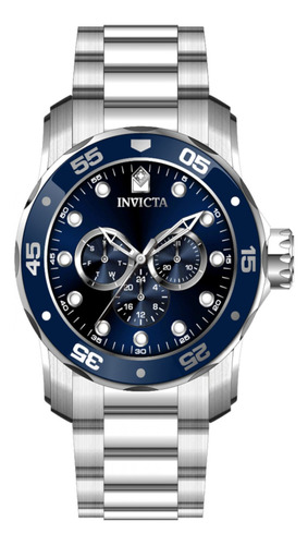 Reloj Para Hombres Invicta Pro Diver 45728 Acero