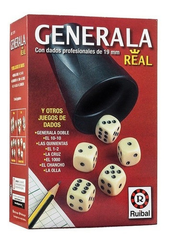 Generala Real Juego De Mesa Original Ruibal