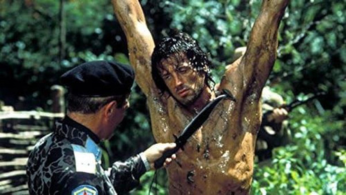 Rambo - Cuchillo De Colección De Piezas Maestras De Hollywoo