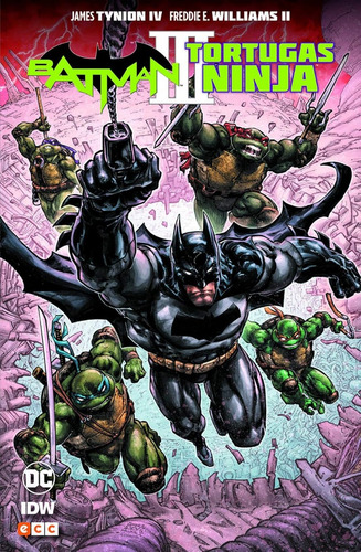 Batman Tortugas Ninjas 3 - Ecc Dc Comics James Tynion