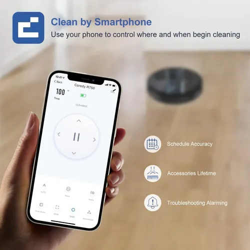Robot Aspirador R750, Compatible Alexa, Sistema De Trap...