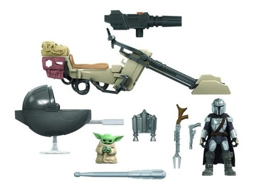 Mandalorian & The Child Con Speeder Mission Fleet Star Wars