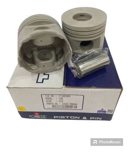 Pistones A 0.20 De Toyota Dyna 14b Sin Turbo 