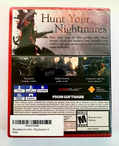 Bloodborne Ps4 Nuevo Sellado