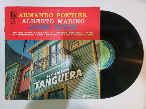 Pontier Marino Duran Reunion Tanguera Vinilo Lp Tango