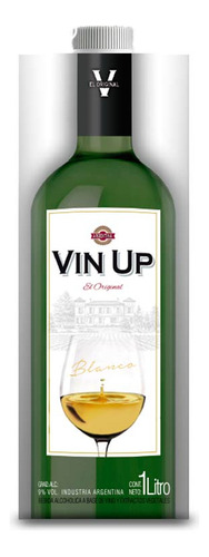 Pack X 24 Unid. Vino Blanco 1 Lt Vin Up Vinos En Tetra Bri