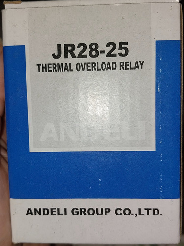 Relé De Sobrecarga Térmico Marca Andeli 2,5 A 4 Amp