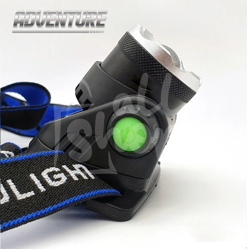 Imagen 4 de 7 de Linterna Minero Led Cabeza Vincha 5w Led Cob Recargable
