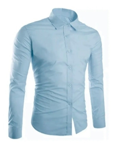 Camisa Slim Fit Strech Calidad Moda Casual Formal Lisa G