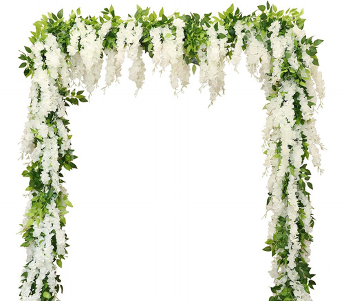 Dallisten Guirnalda De Flores Artificiales De Glicina, Kit D