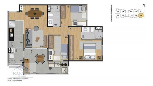Imagem 18 de 21 de Apartamento Com 2 Dormitórios À Venda, 59 M² Por R$ 428.000,00 - Vila Guilherme - São Paulo/sp - Ap0860