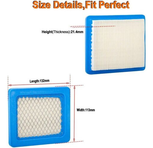 491588s Air Filter For Troy-bilt Tb110 Tb230 Tb130 Tb210 Zzg