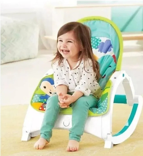 Silla Mecedora Musical Vibradora Plegable Posiciones