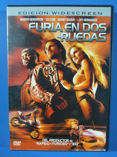 Pelicula Furia En Dos Ruedas Dvd Original Usado