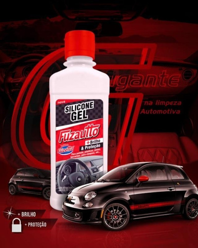 Imagem 4 de 4 de Kit Lava Carro, Limpa Pneus, Silicone Gel E Cera De Carnaúba