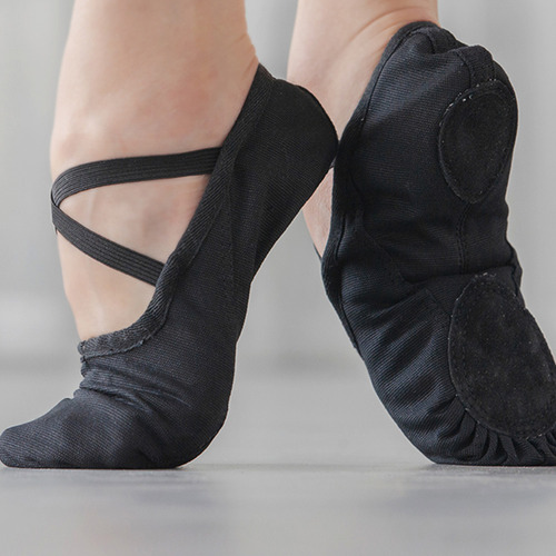 1 Par De Zapatos De Baile Elásticos Para Mujer