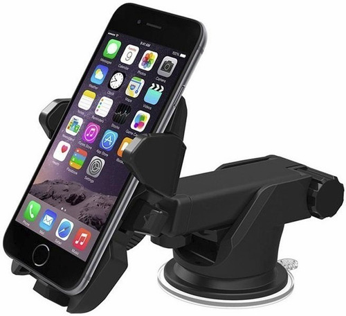 Imagen 2 de 6 de Soporte De Celular Con Ventosa Para Auto C/brazo Telescopico