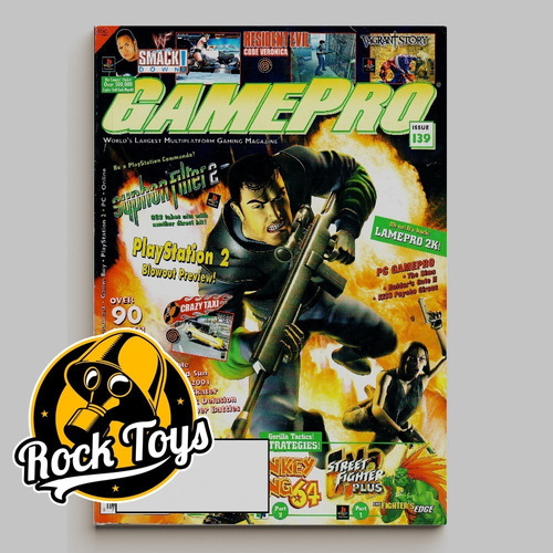 Revista Videojuegos Gamepro #139 Abril 2000 Usa 170 Paginas