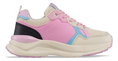 Tenis Landa Beige Para Niña Los Gomosos