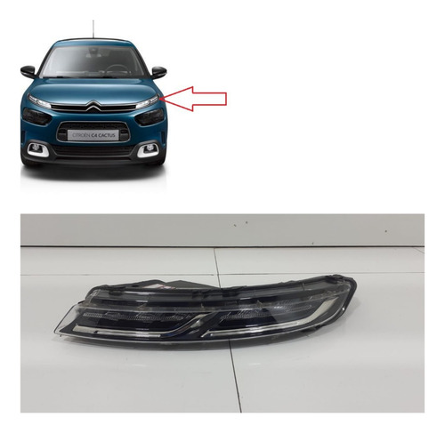 Farol Esquerdo Full Led C4 Cactus 19/22 Pequena Recuperação (Usado)