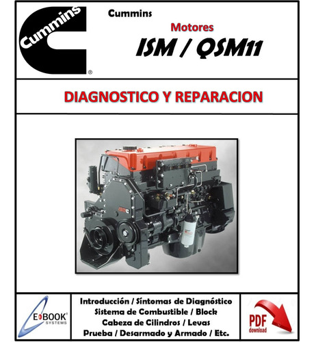Manual Diagnóstico Y Reparación Motores Cummins Ism , Qsm11