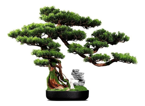 Home Fake Plants Simulation Pine Bonsai Ornaments Indoor Ar.