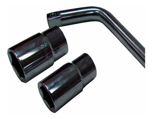 Imagen 3 de 7 de Llave Tipo L Rueda Universal Automovil Medidas 17 19 21 23mm