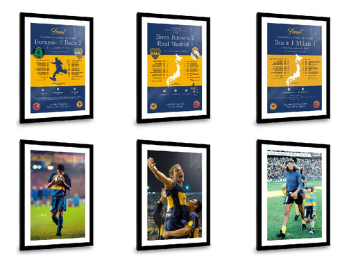 Cuadros De Fútbol Decorativos Blanco Y Negro - Messi Y Más