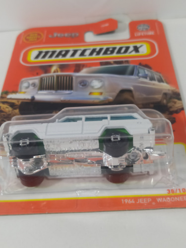 Matchbox 1964 Jeep Wagoneer #38 Ed-2024 Hw-8 Blanco