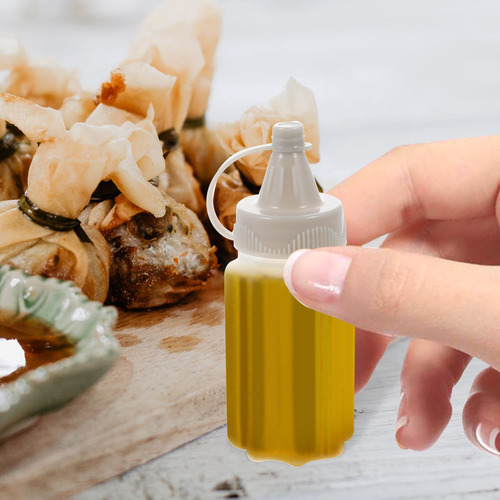 Botellas De Plástico Para Exprimir Salsas, 8 Unidades