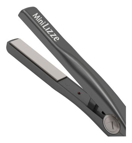 Imagen 3 de 3 de Plancha de cabello mini Profissional Mini Lizze gris 110V/220V