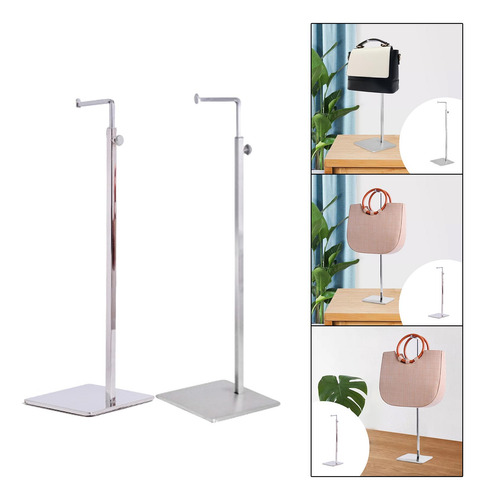 2 Estantes De Exhibición Multifuncionales Para Bolsos,