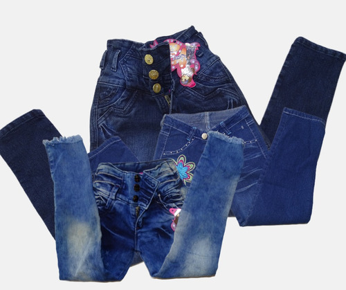 Pack De 6 Jeans Talla 8: Estilo Y Comodidad Para Niñas