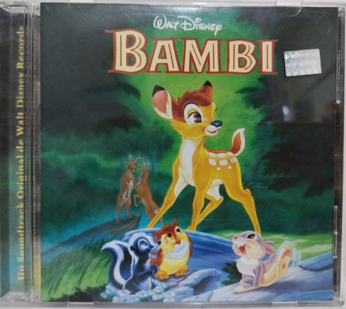 Varios Artistas - Walt Disney Bambi Cd Argentina 2005