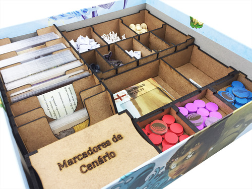 Organizador (insert) Para Spirit Island - Bucaneiros