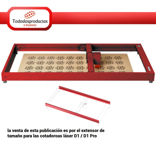 Extensor De Tamaño Para Cortadora Láser Xtool D1 D1pro