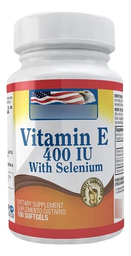 Vitamina E+ Selenio Miomas Piel - Unidad a $530