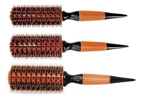 Escovas Evas Profissional Kit Com 03 Cm 1303,1304 E 1305