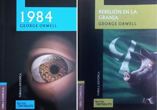 Lote X 2  Rebelion En La Granja Y 1984 Orwell