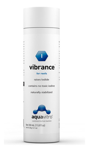 Aquavitro Vibrance 350ml El Suplemento De Yodo Mas Estable