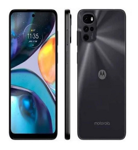 Imagem 1 de 3 de Smartphone Motorola Moto G22 128gb Câmera Quádrupla Preto