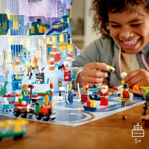 2021 Calendario De Adviento Lego City 349 Piezas 