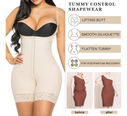 Fajas Para Mujer Con Control De Abdomen Fajasbody Shaper
