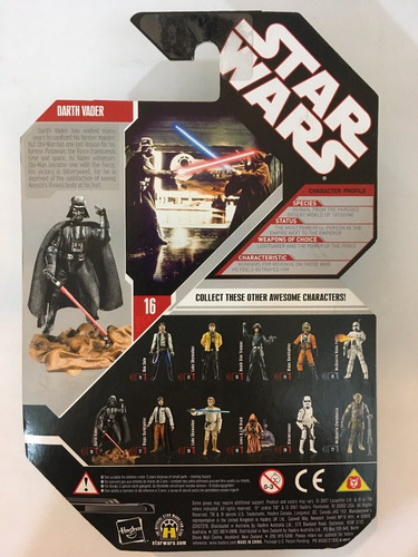 Darth Vader Star Wars 30th Anniversary #16 Gold Coin 2007 (Usado)