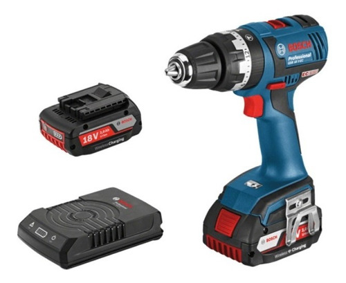 Taladro Rotomartillo Gsb 18v-ec + Cargador Induccion Bosch