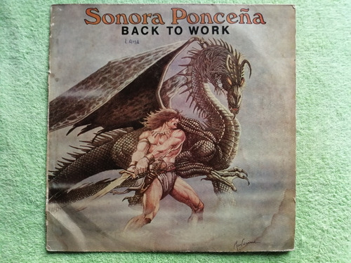 Eam Lp Vinilo Sonora Ponceña Back To Work 1987 Fania Iempsa