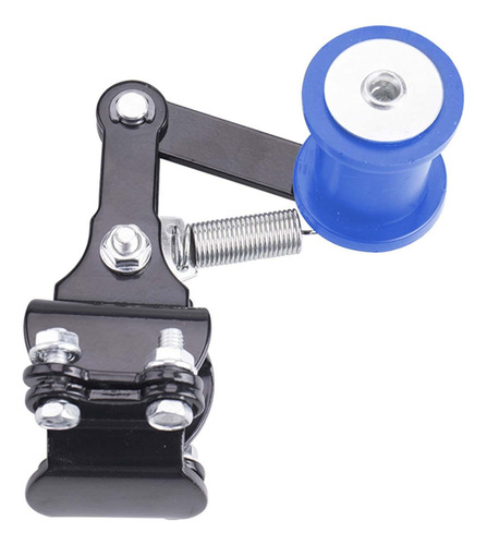 Ajustador De Cadena De Motocicleta Regulador Azul
