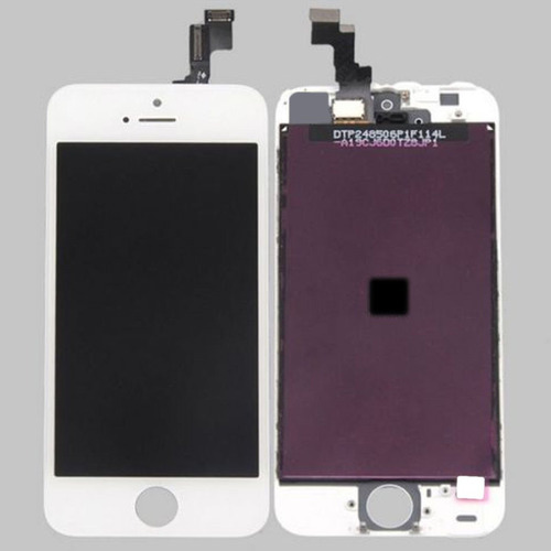 Pantalla iPhone 5s Completa Blanca Lcd Touch Vidrio Templado