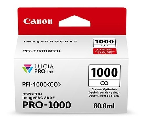 Canon Tinta Pfi-1000 Co Lucia Pro Chroma Optimizer Ink Tank